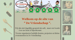 Desktop Screenshot of cafedevriendschap.nl